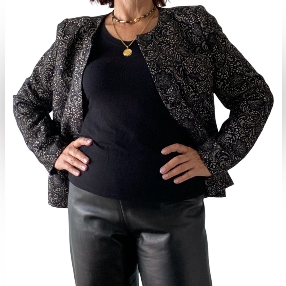 Marina Luna blazer EUC size 10 versatile timeless